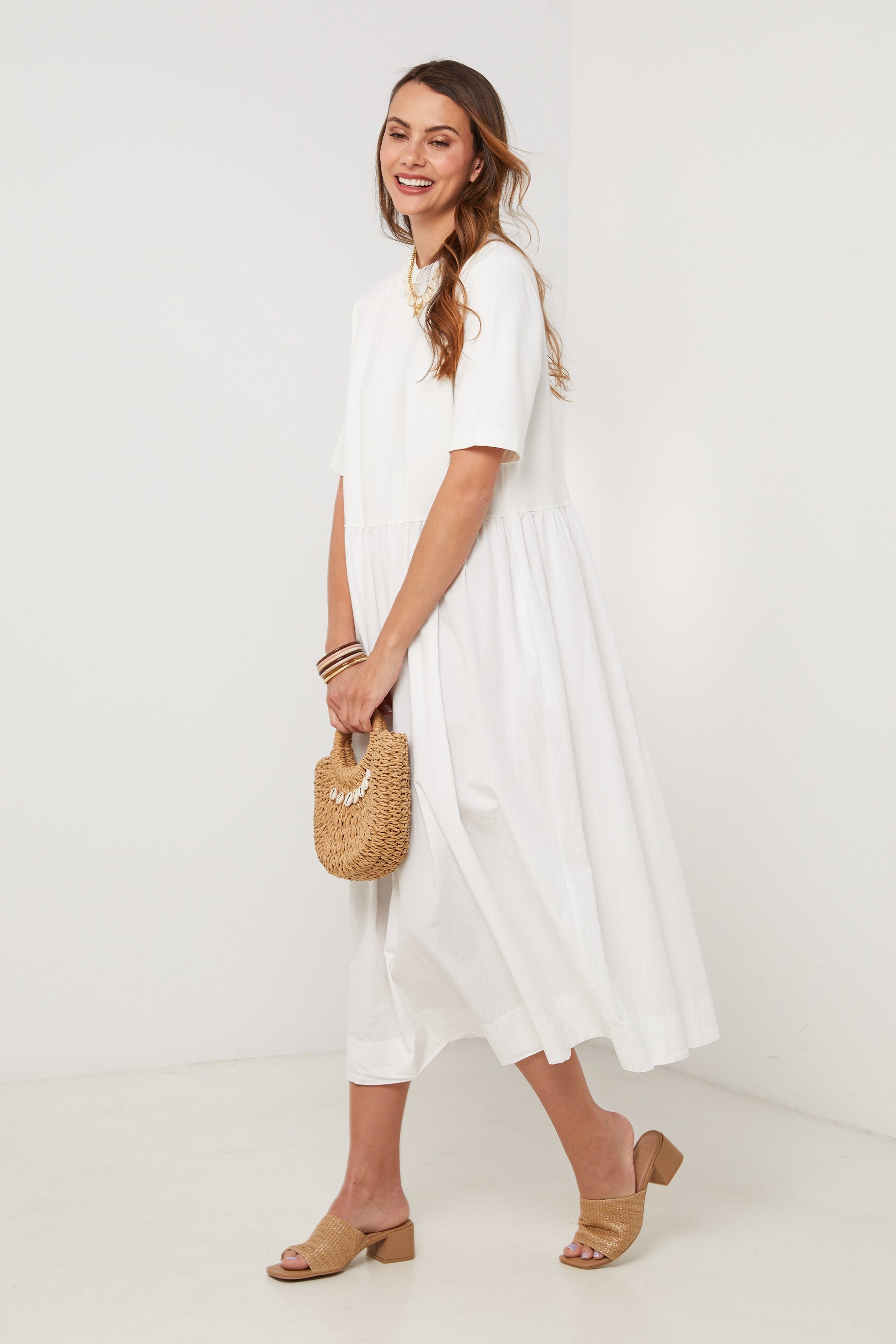 Robe - Blanc - Femme