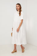 Robe - Blanc - Femme