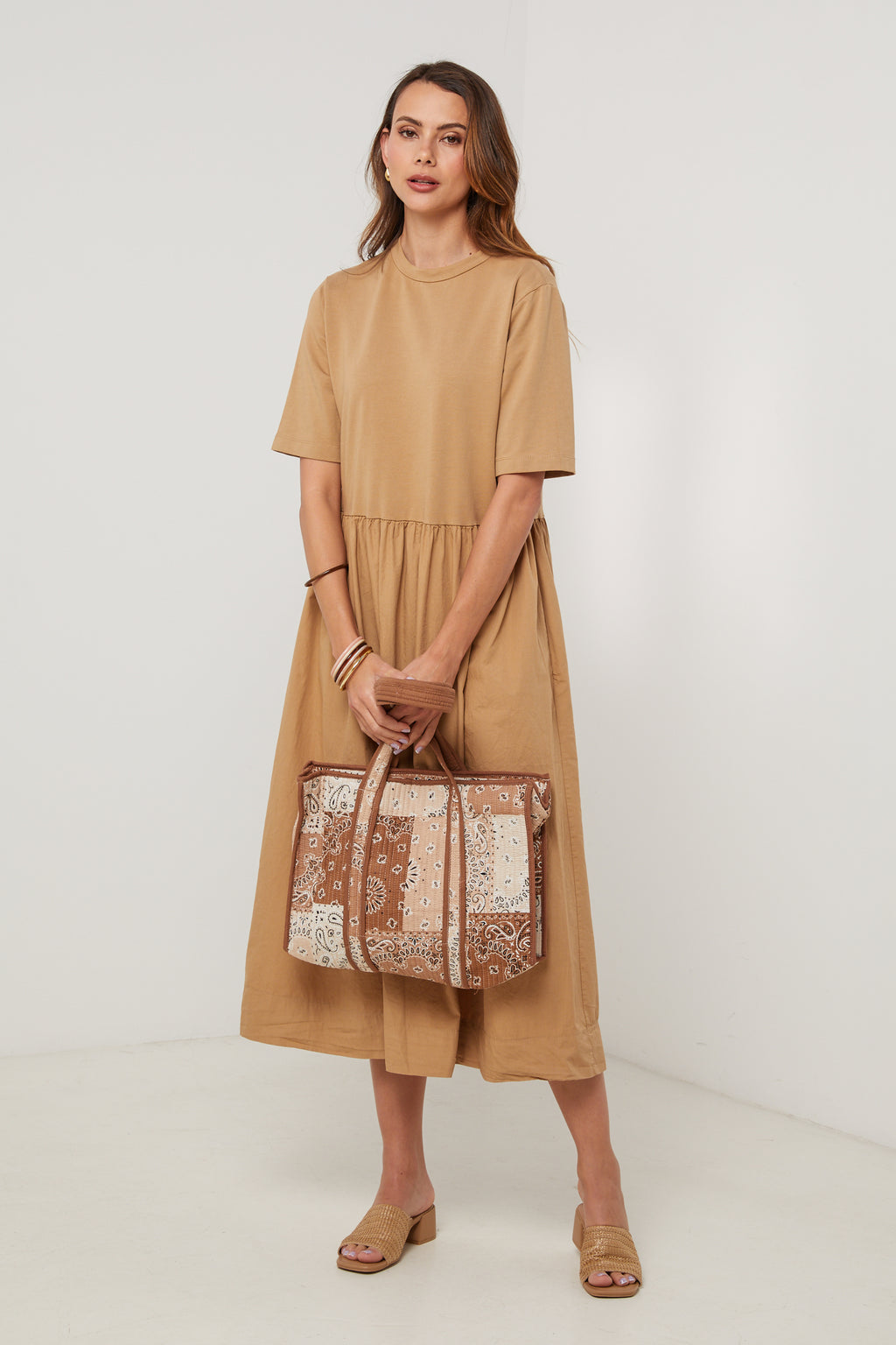 Robe - Camel - Femme