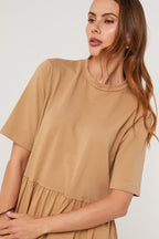 Robe - Camel - Femme