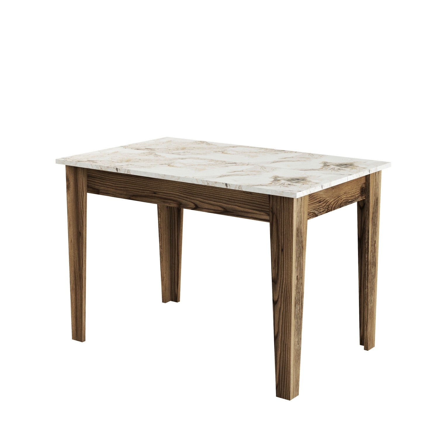 Tables De Cuisine Kiev 506 - Noyer / Blanc