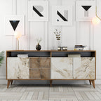 Consoles Milan - Noyer / Blanc