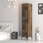 Armoires Kumsal P - Noyer / Anthracite