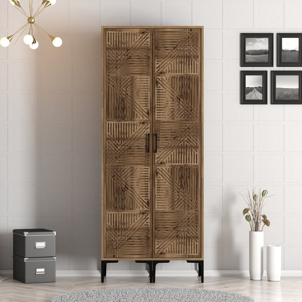 Armoire Kumsal Pp - Noyer