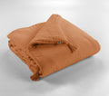 Gaïa - Edredon - Double Gaze De Coton Unie - Abricot