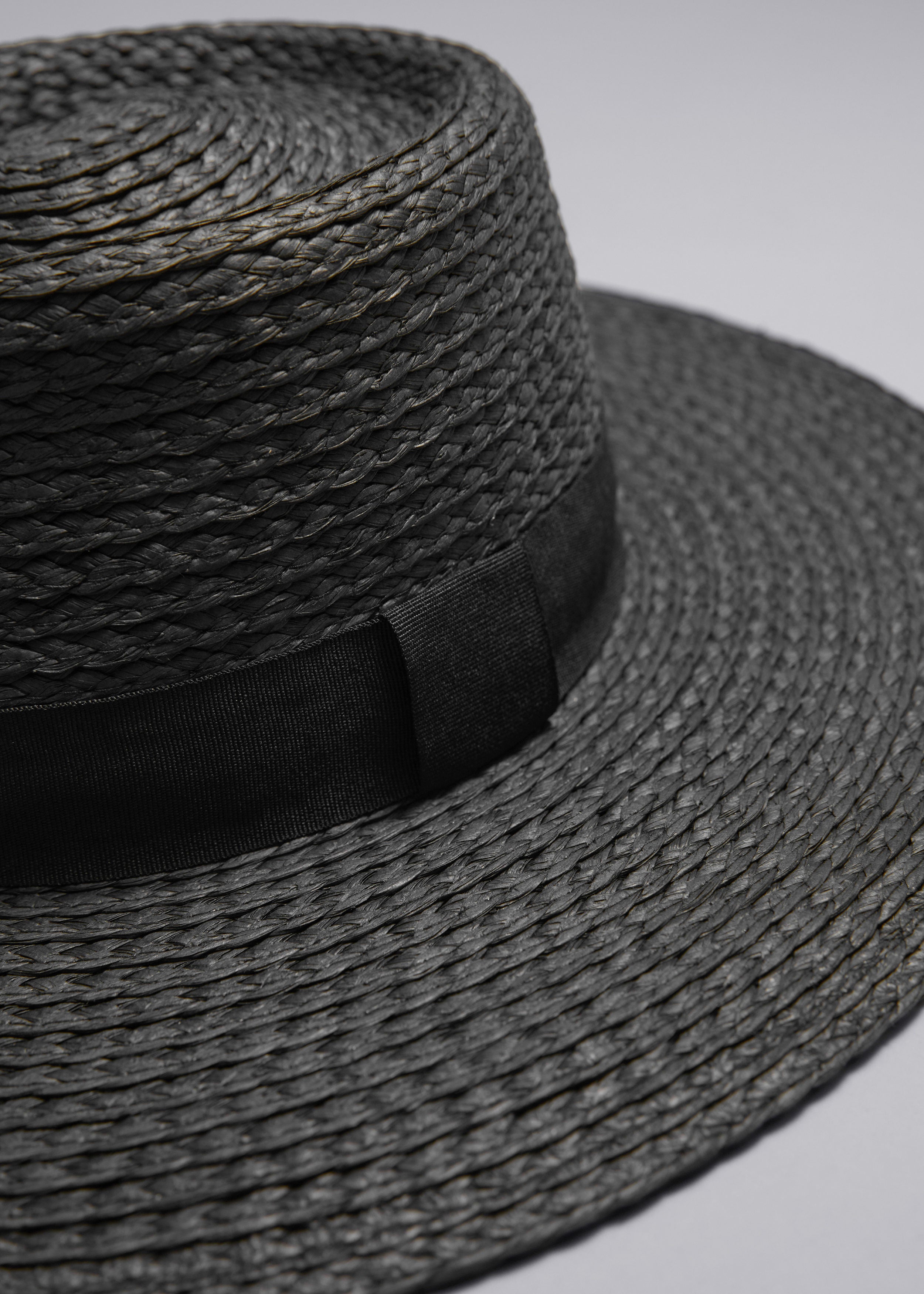 Chapeau De Paille St Oppli - Noir