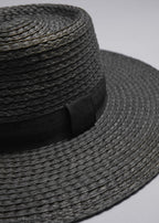 Chapeau De Paille St Oppli - Noir