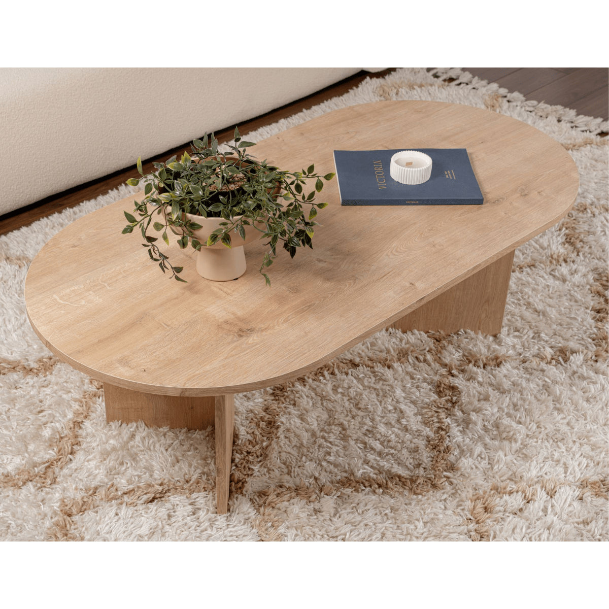 Iris - Table Basse Ovale