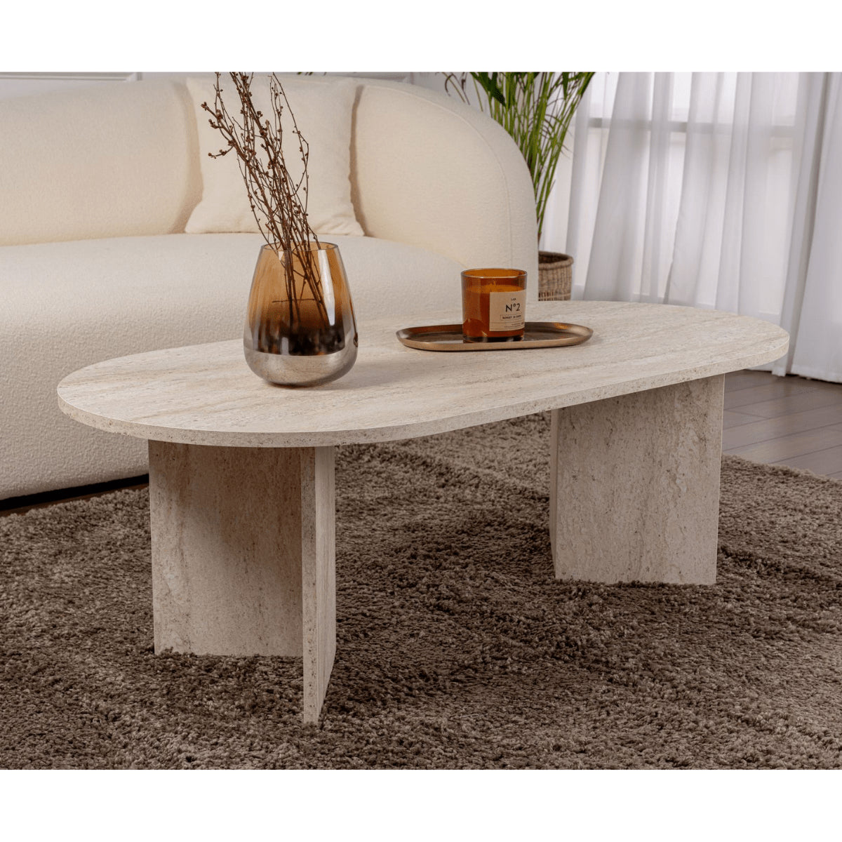 Iris - Table Basse Ovale