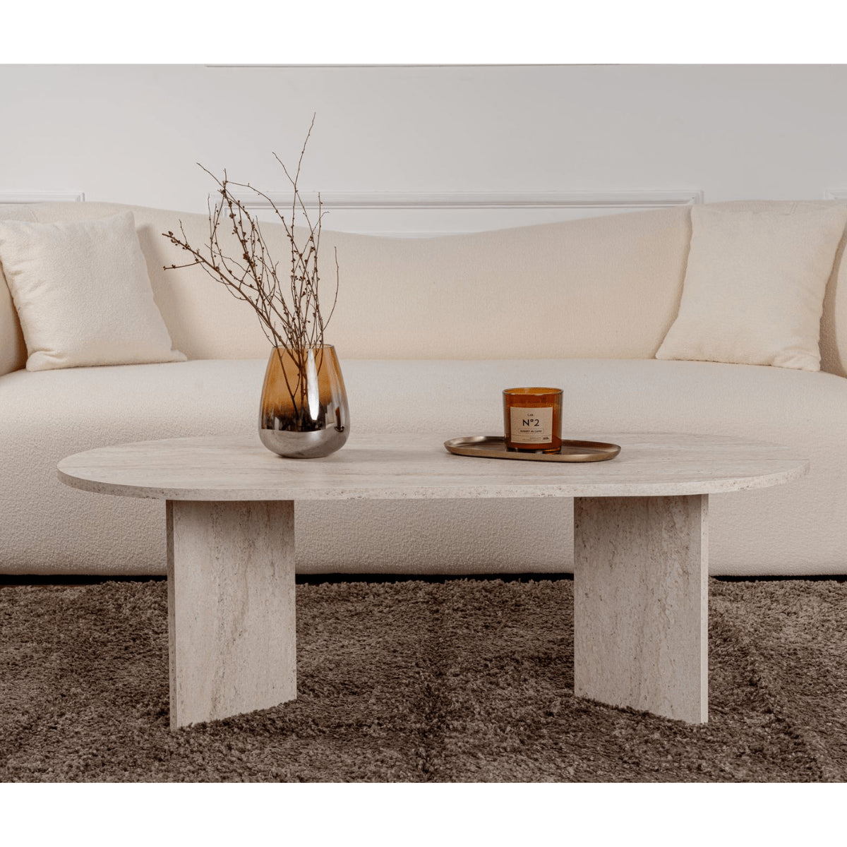 Iris - Table Basse Ovale