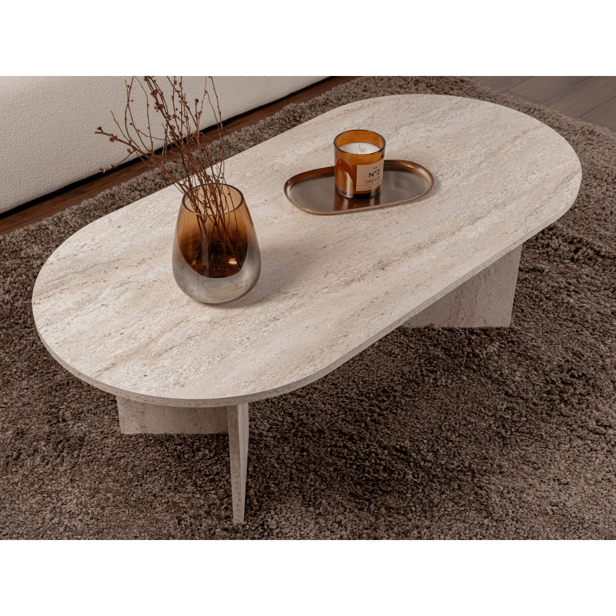 Iris - Table Basse Ovale
