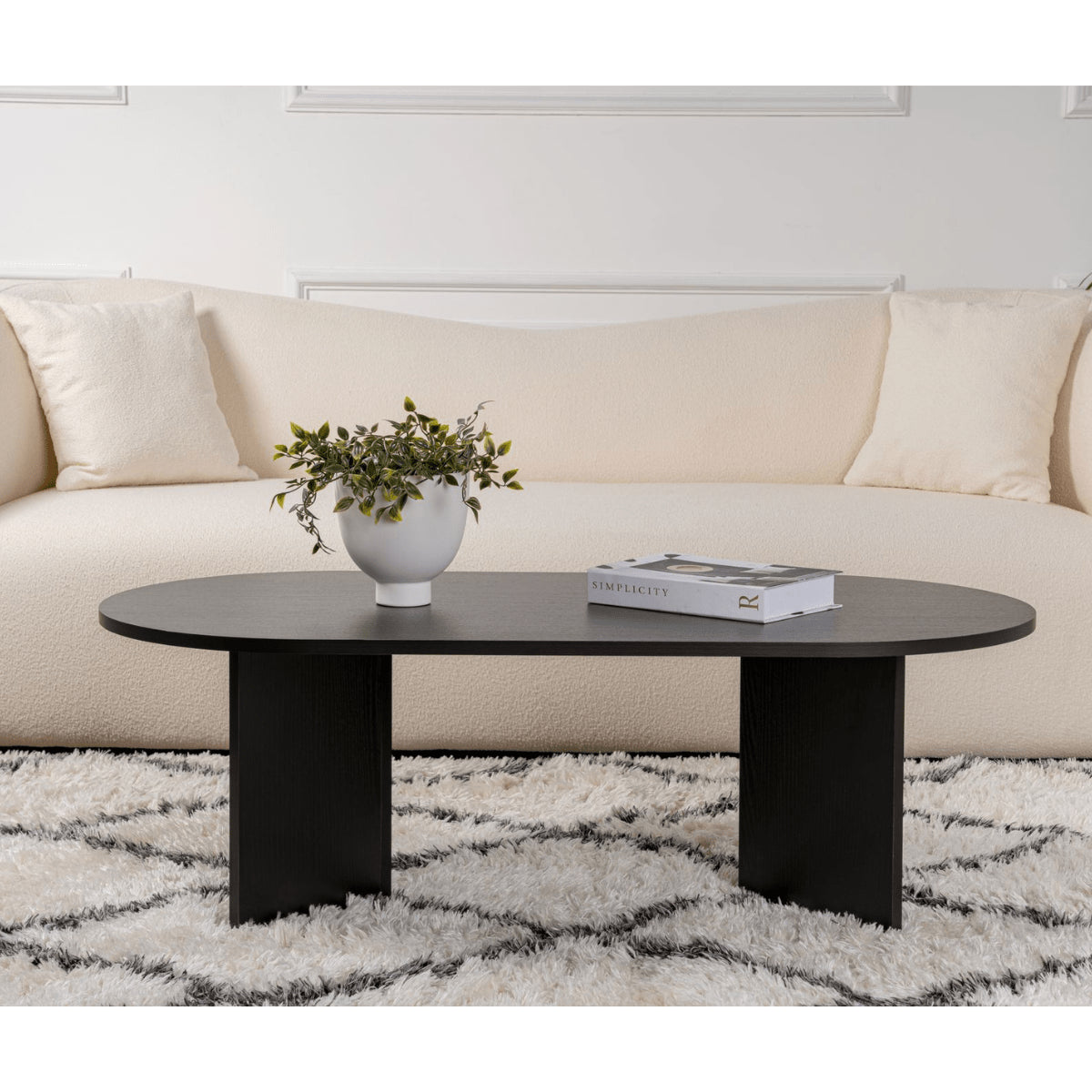 Iris - Table Basse Ovale