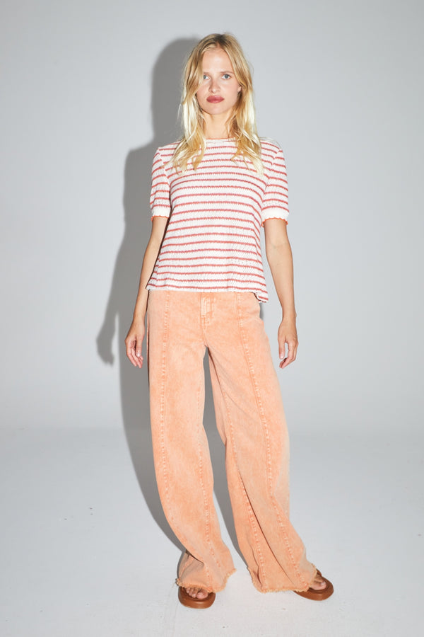 The Orange Swiggy Palazzo Denim Made In Portugal