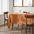 Gaïa - Rectangular Tablecloth - Plain Double Cotton Gauze - Apricot