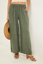 Pantalon - Kaki - Femme