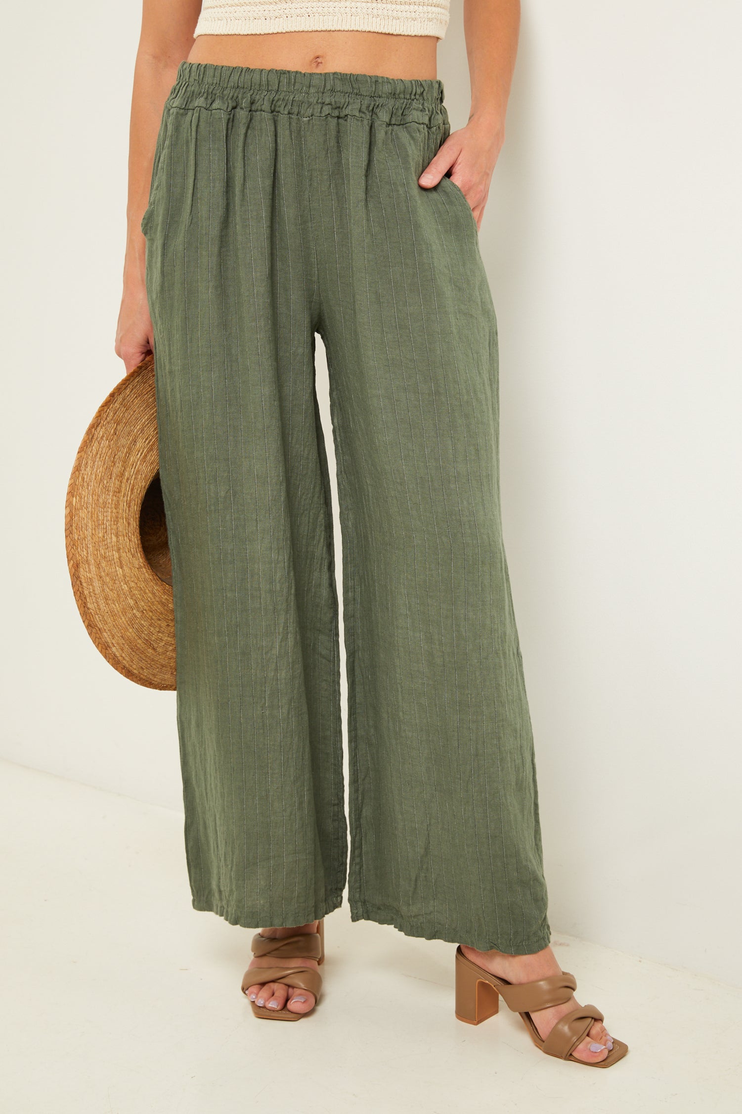 Pantalon - Kaki - Femme