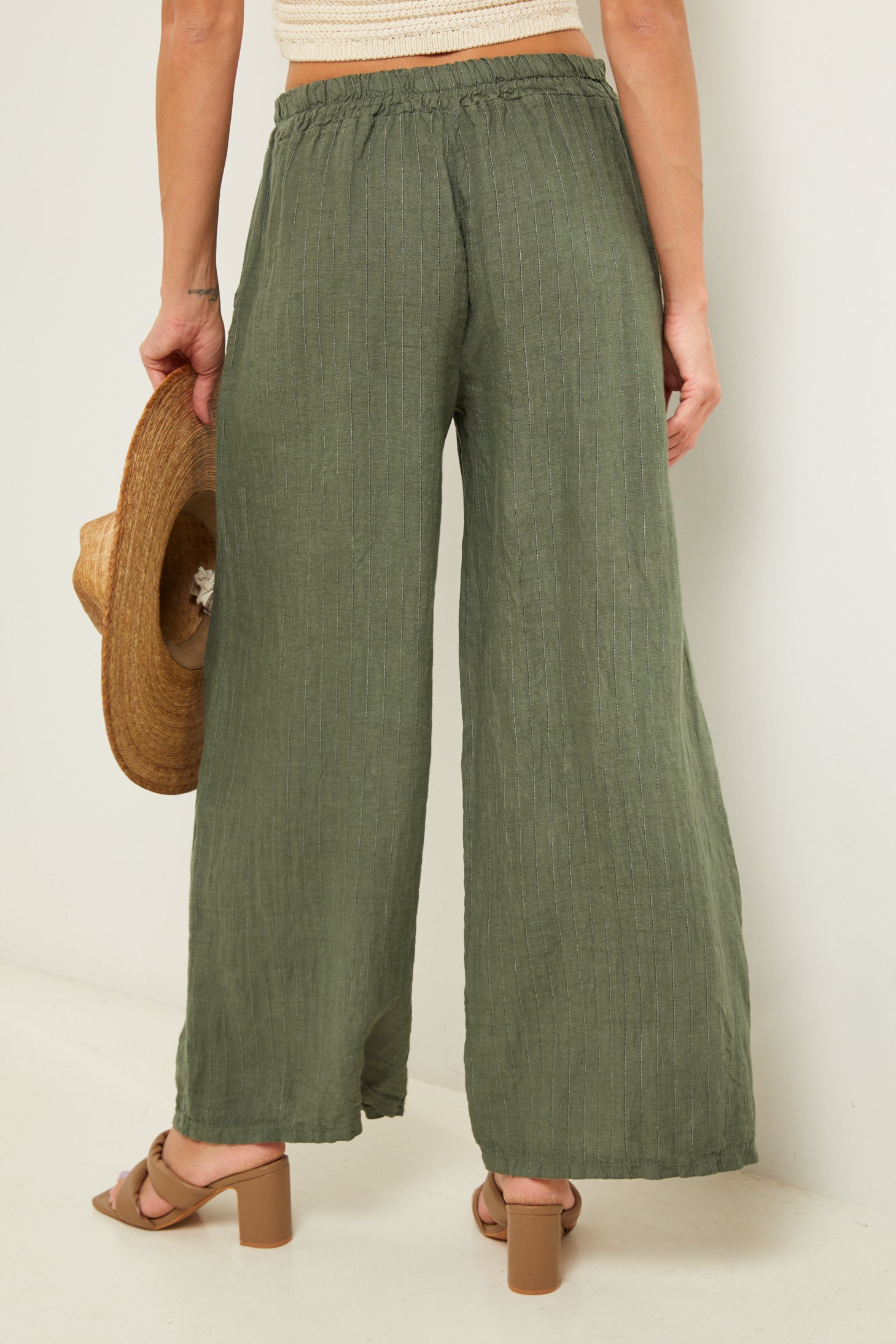 Pantalon - Kaki - Femme
