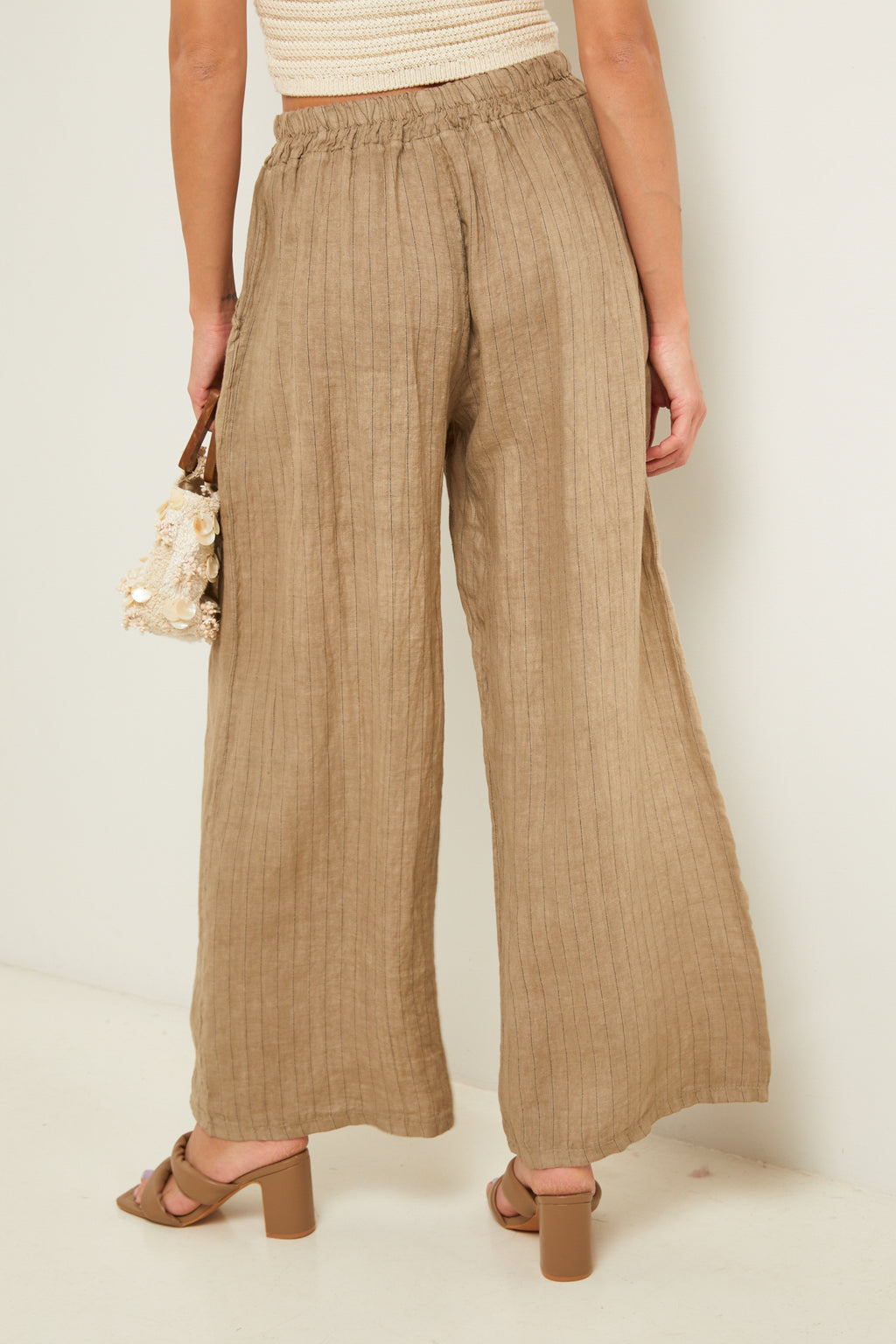 Pantalon - Taupe - Femme