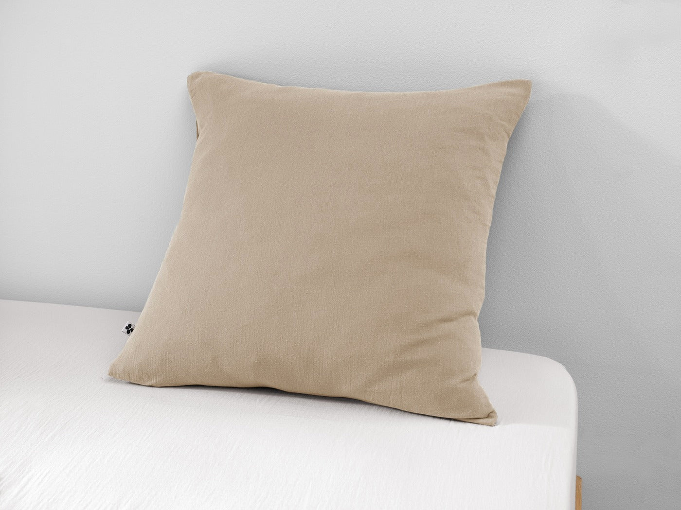 Gaïa - Pillowcase - Plain Double Cotton Gauze - Ficelle