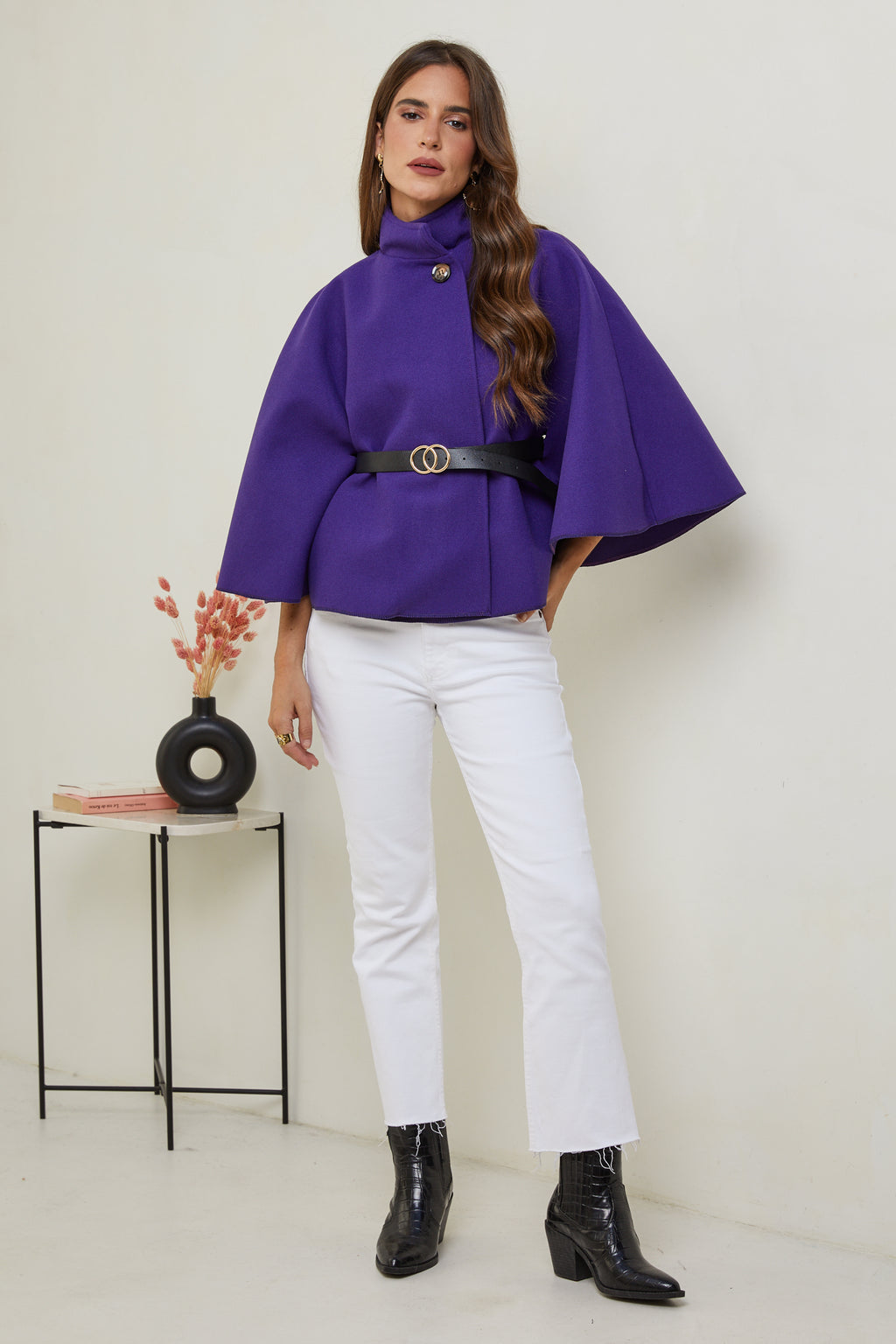 Manteau - Violet