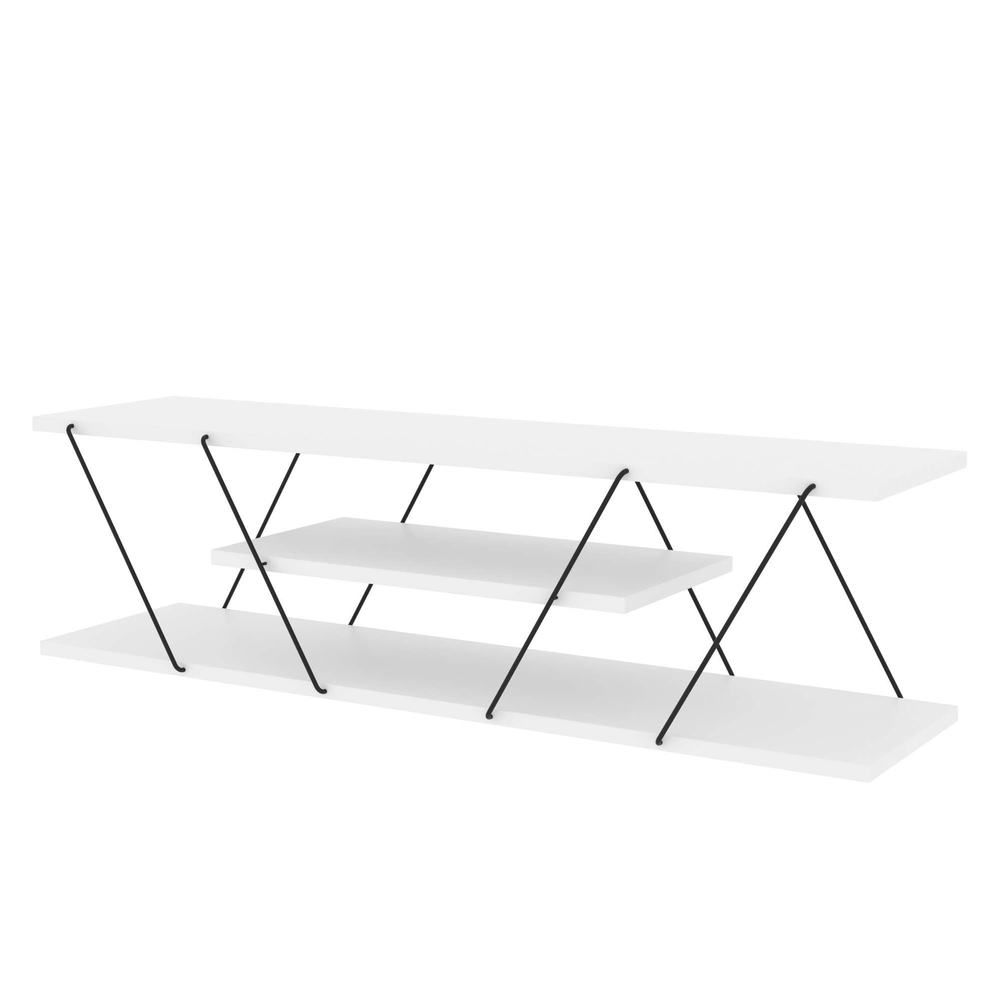TV Units Canaz V2 - White / Black