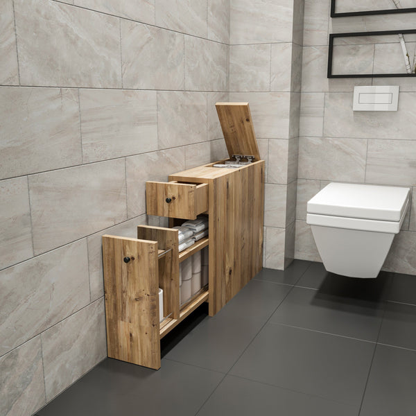 Meuble De Salle De Bain Calencia - Chêne