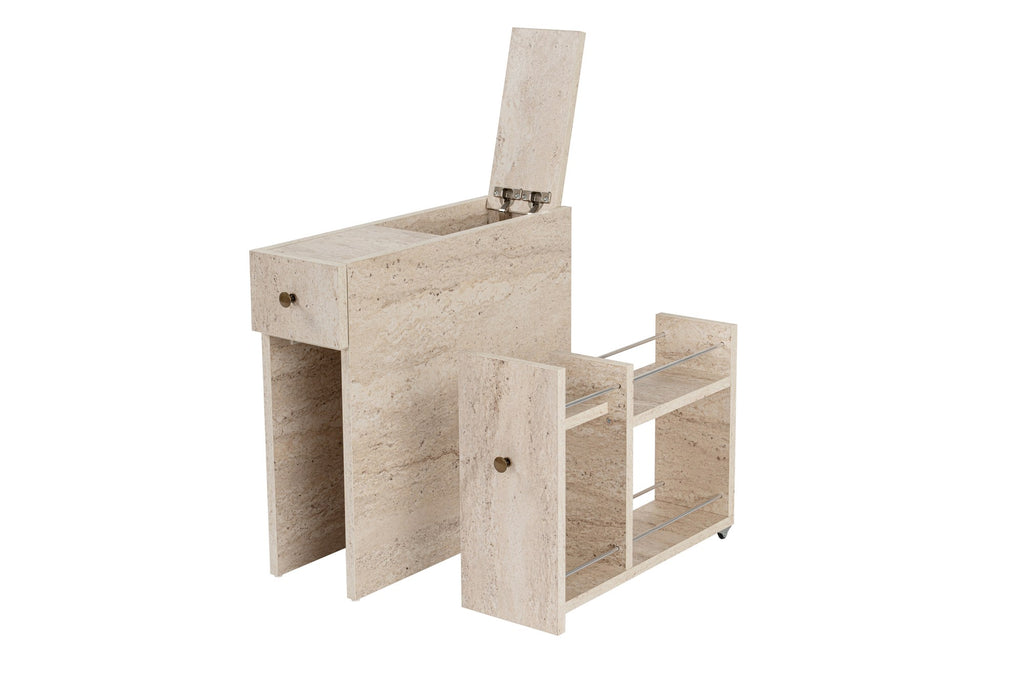 Meubles De Salle De Bain Calencia - Travertin