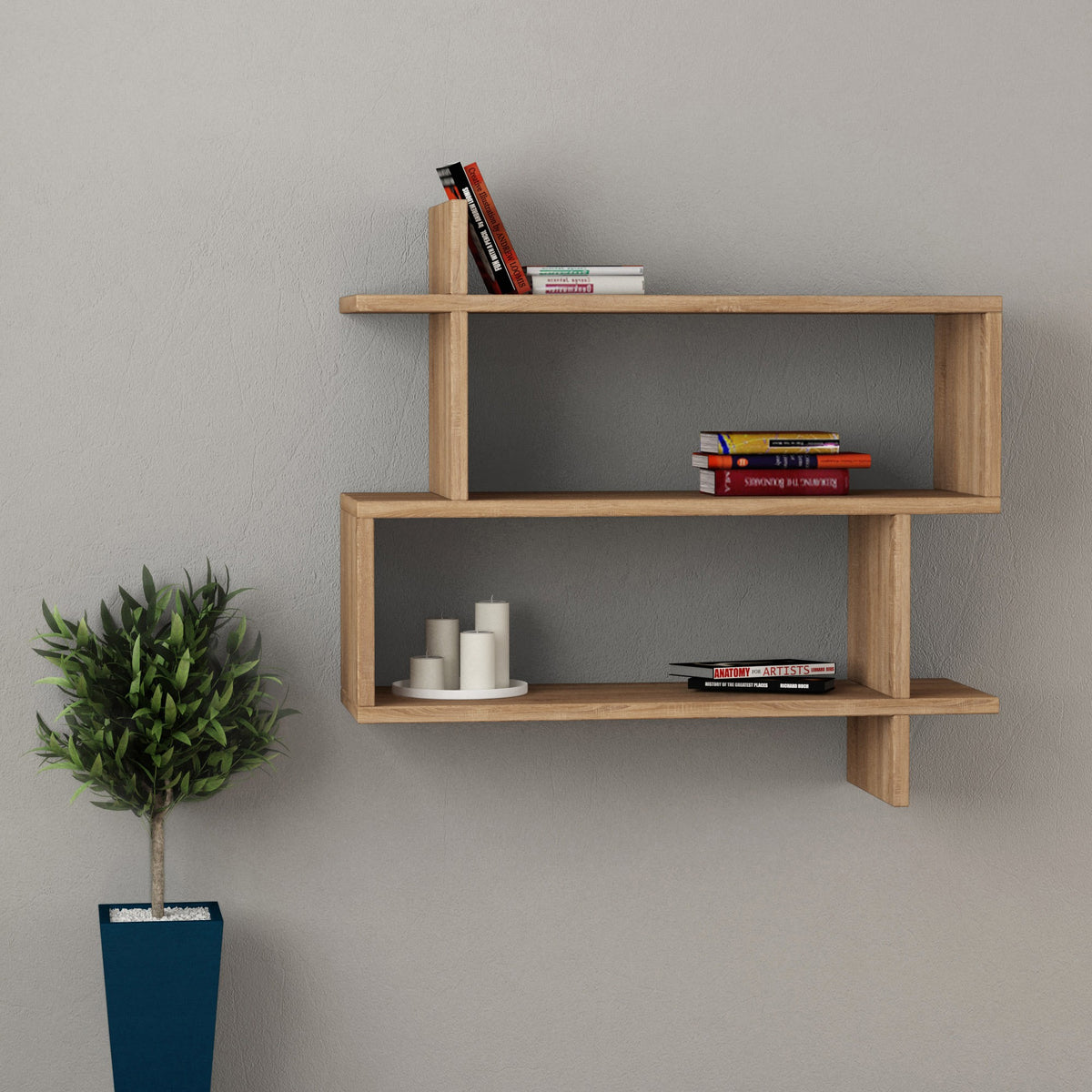 Paralel - Wall Shelf - Oak