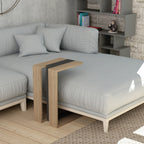 Muju - Side Table - Oak/Anthracite/Oak