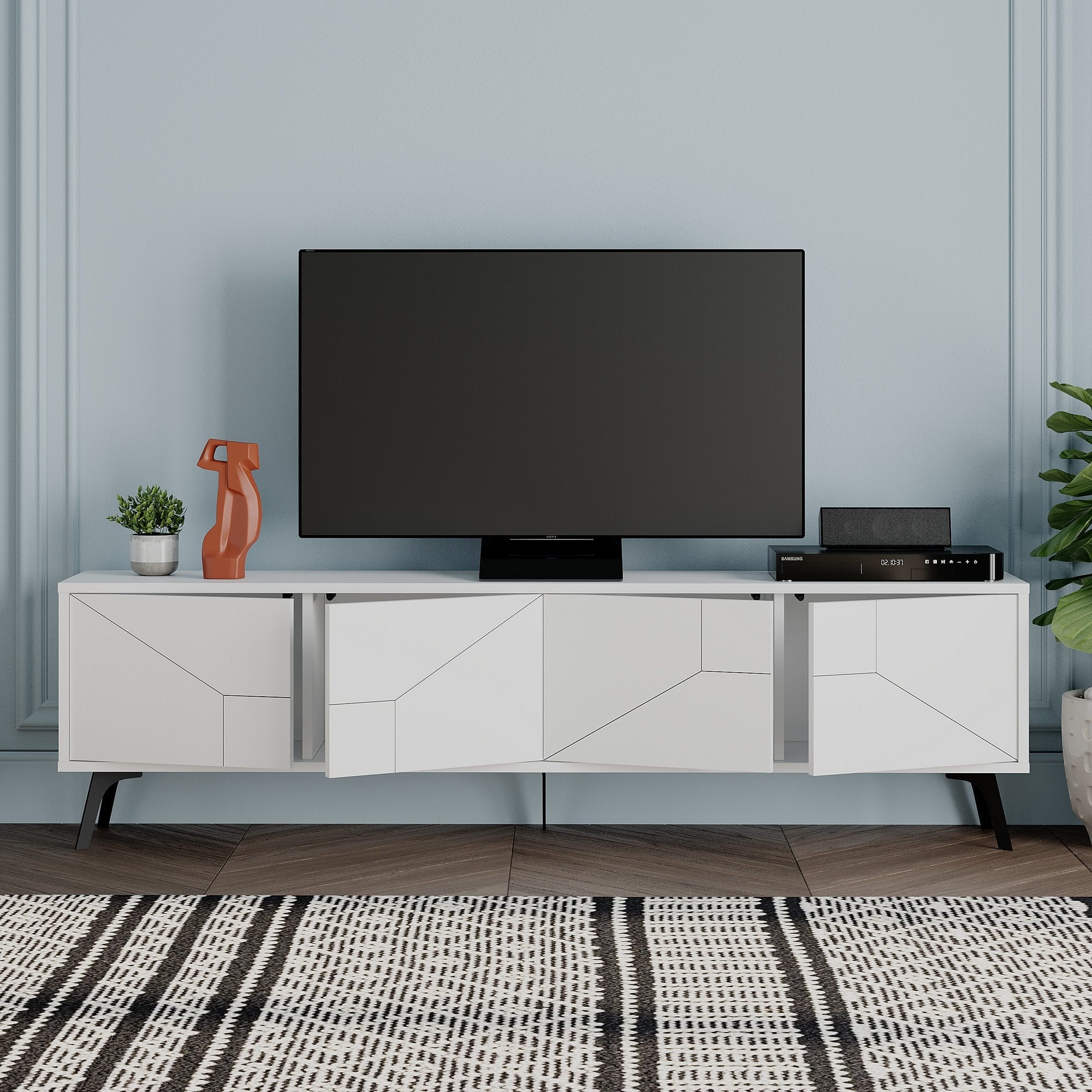 Meubles Tv Dune - Blanc