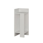Elos Left - Bedside Table - White
