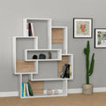 Barce - Bookcase - White/Oak