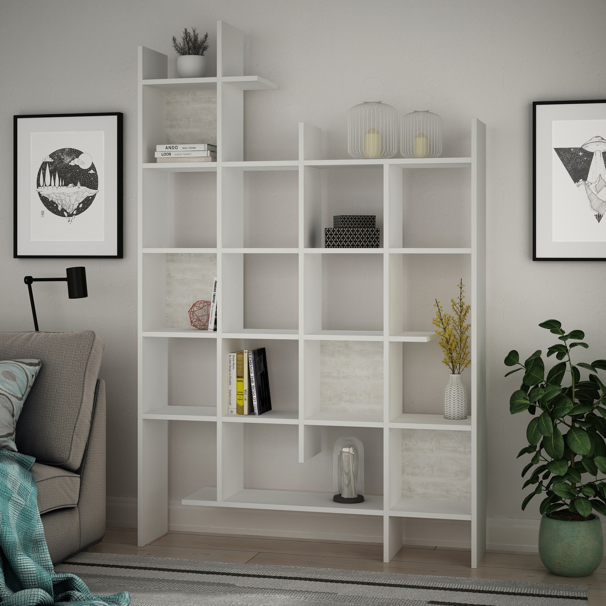 Manco - Bookshelf - White