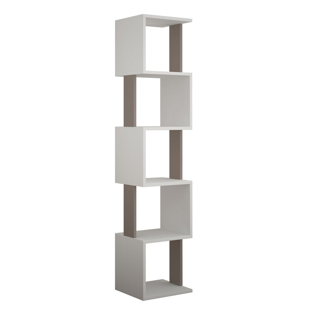 Piri - Bookshelf - White/Light Mocha