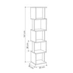 Piri - Bookshelf - White/Light Mocha