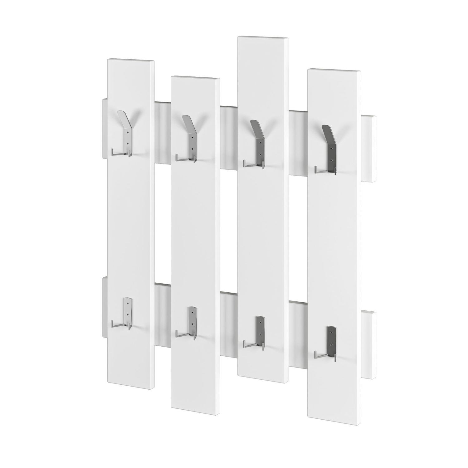 Wave - Wall Coat Rack - White