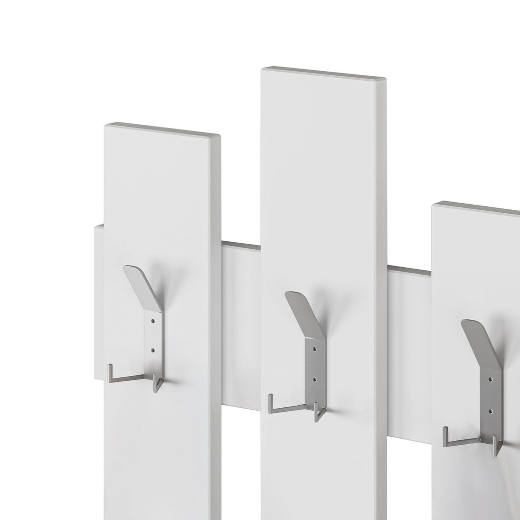 Wave - Wall Coat Rack - White
