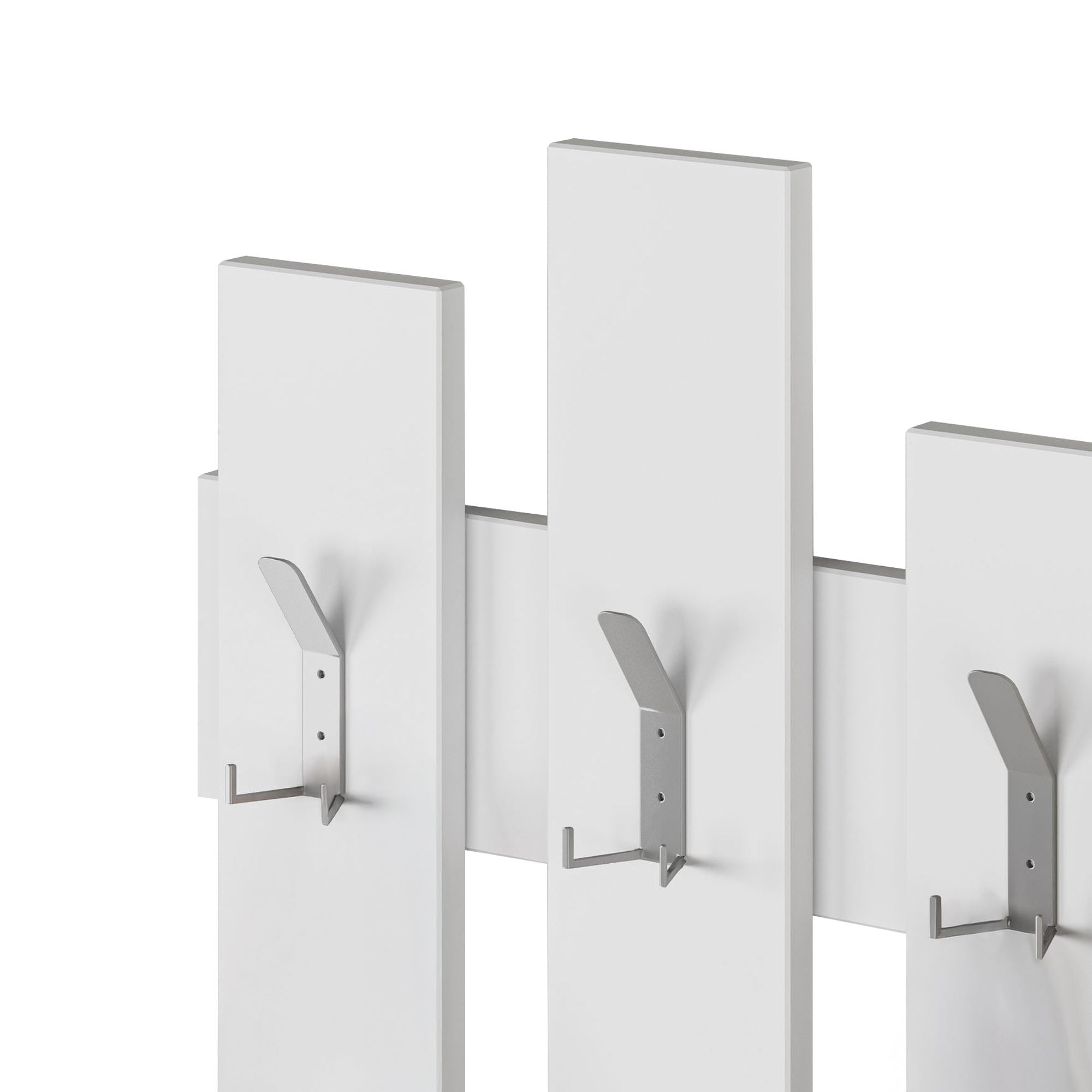 Wave - Wall Coat Rack - White