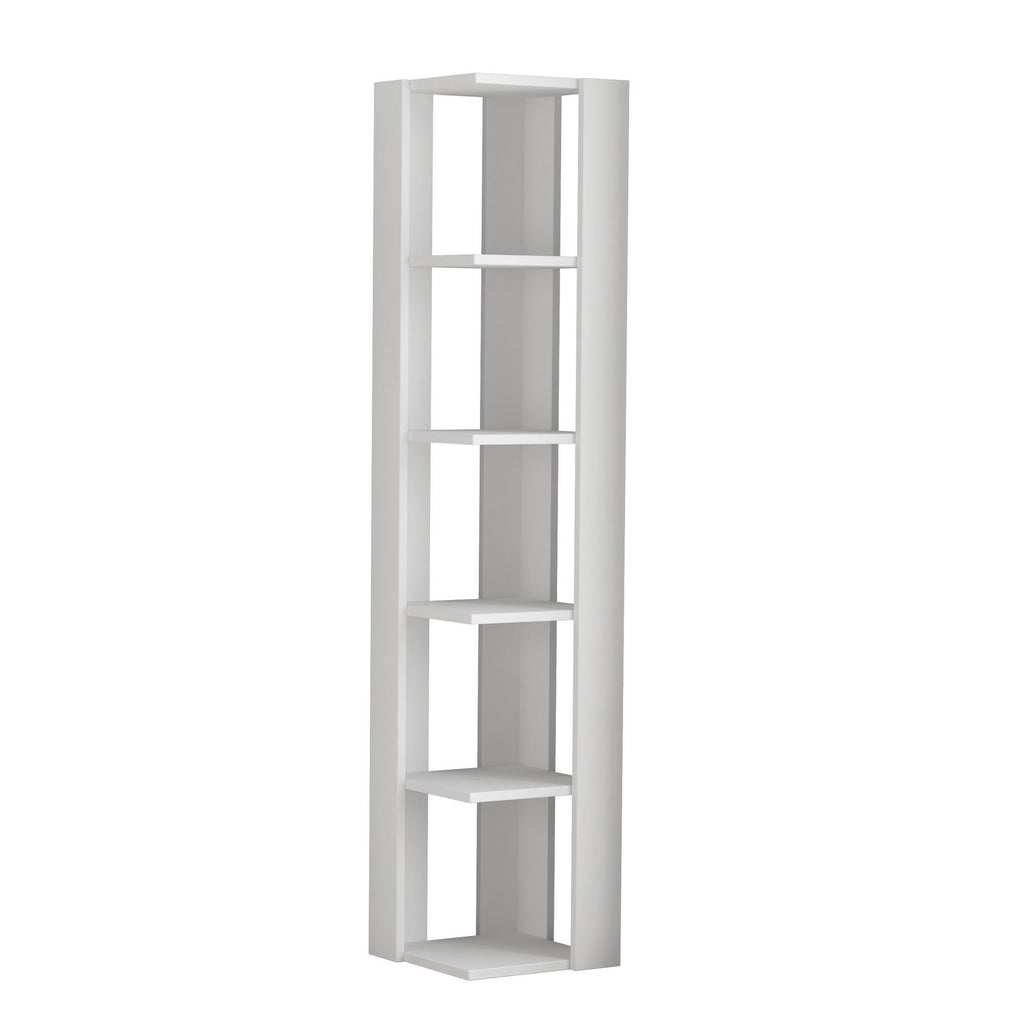 Bibliothèques Nati Corner - Blanc