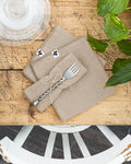 Gaïa - Set of Towels - Plain Double Cotton Gauze - Twine