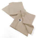 Gaïa - Set of Towels - Plain Double Cotton Gauze - Twine