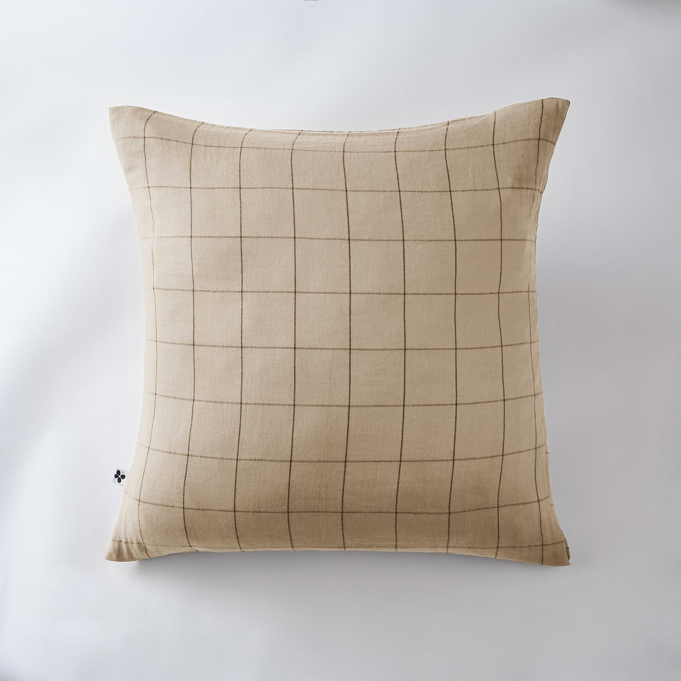 Gaïa - Taie D'Oreiller - Double Gaze De Coton - Match Ficelle