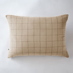 Gaïa - Taie D'Oreiller - Double Gaze De Coton - Match Ficelle