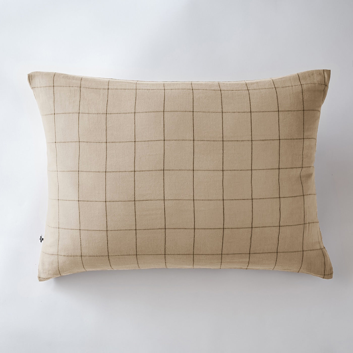 Gaïa - Taie D'Oreiller - Double Gaze De Coton - Match Ficelle