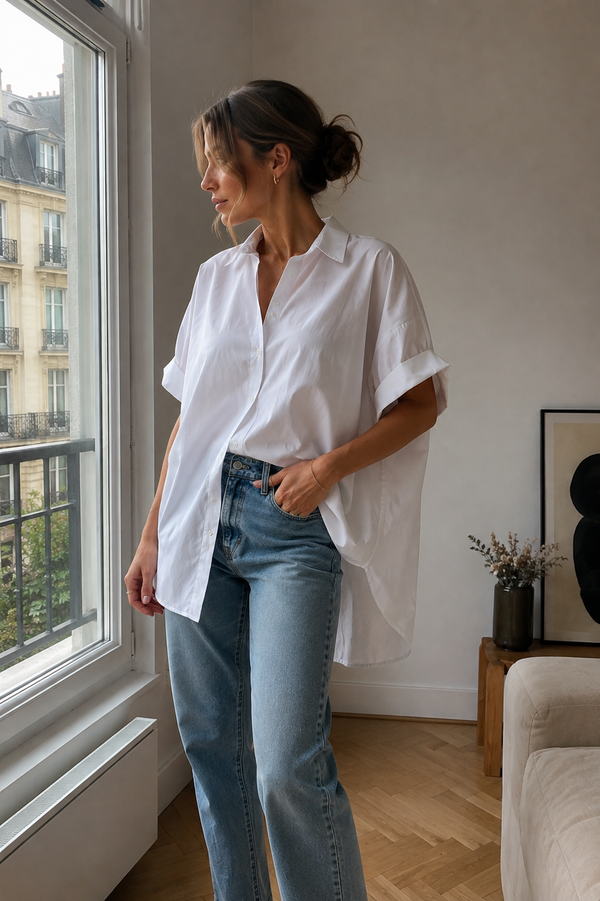 Camisa Claire - Blanco