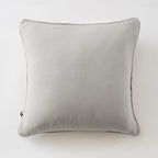 Removable Cushion Cover with Piping - Double Plain Cotton Gauze - Gaia - Cloud
