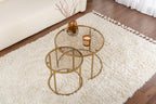Aurum 60/42 - Set of Coffee Tables - Gold/Bronze
