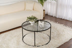 Aurum 80 - Coffee Table - Black/Grey