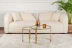 Aurum 60/42 - Coffee Table Set - Gold/Clear