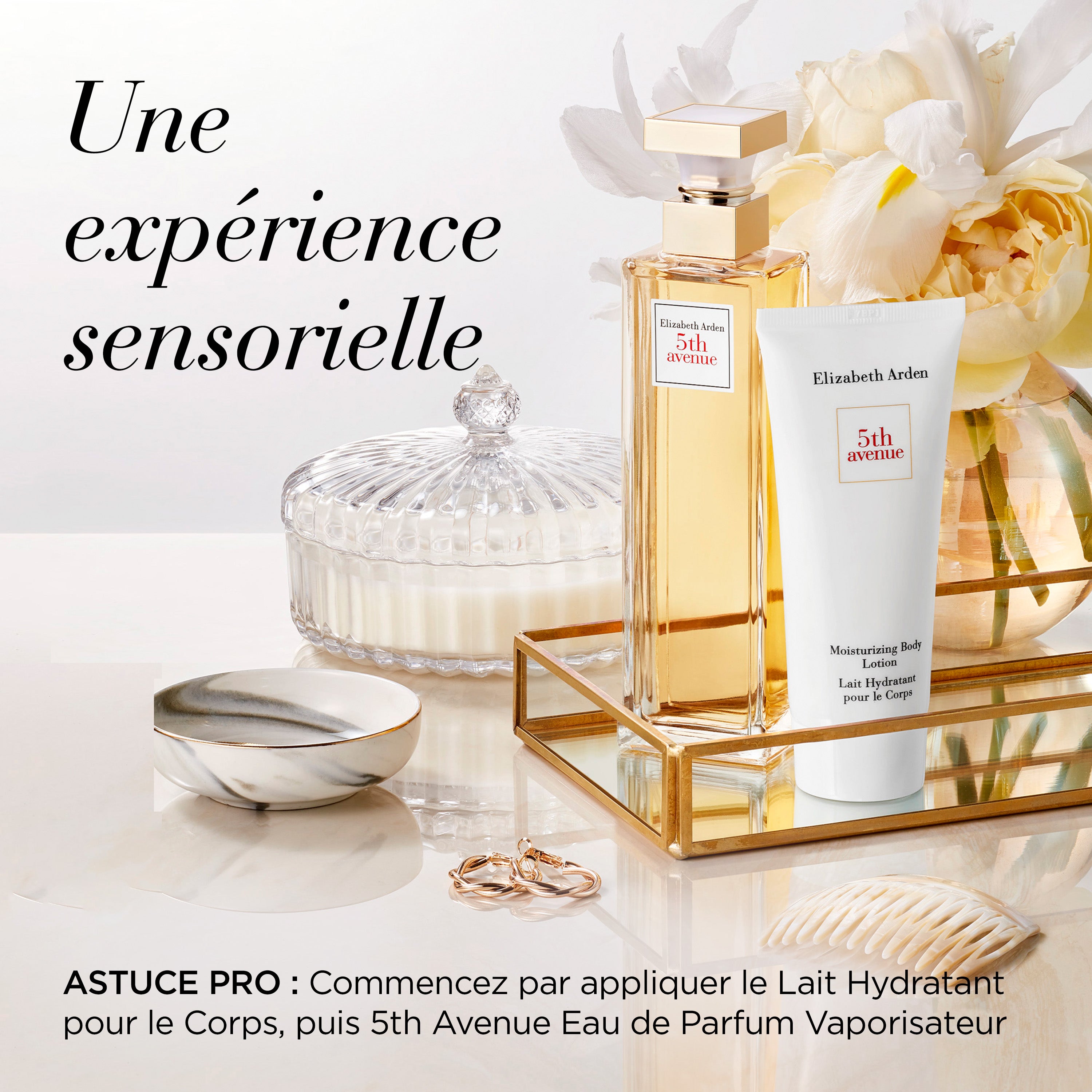 Eau de Toilette and Body Cream Gift Set - 5th Avenue